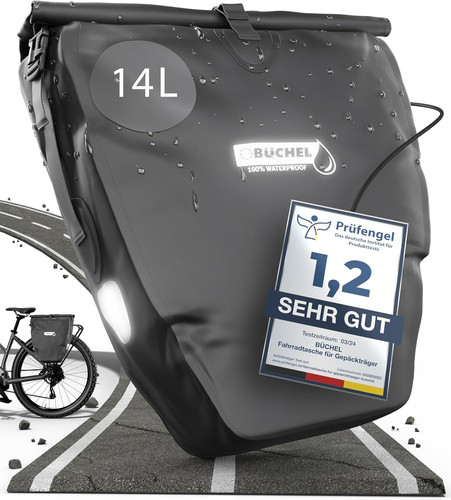 Borsa bici per portapacchi - da,